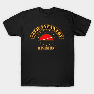 78th Infantry Division - Lightning T-Shirt